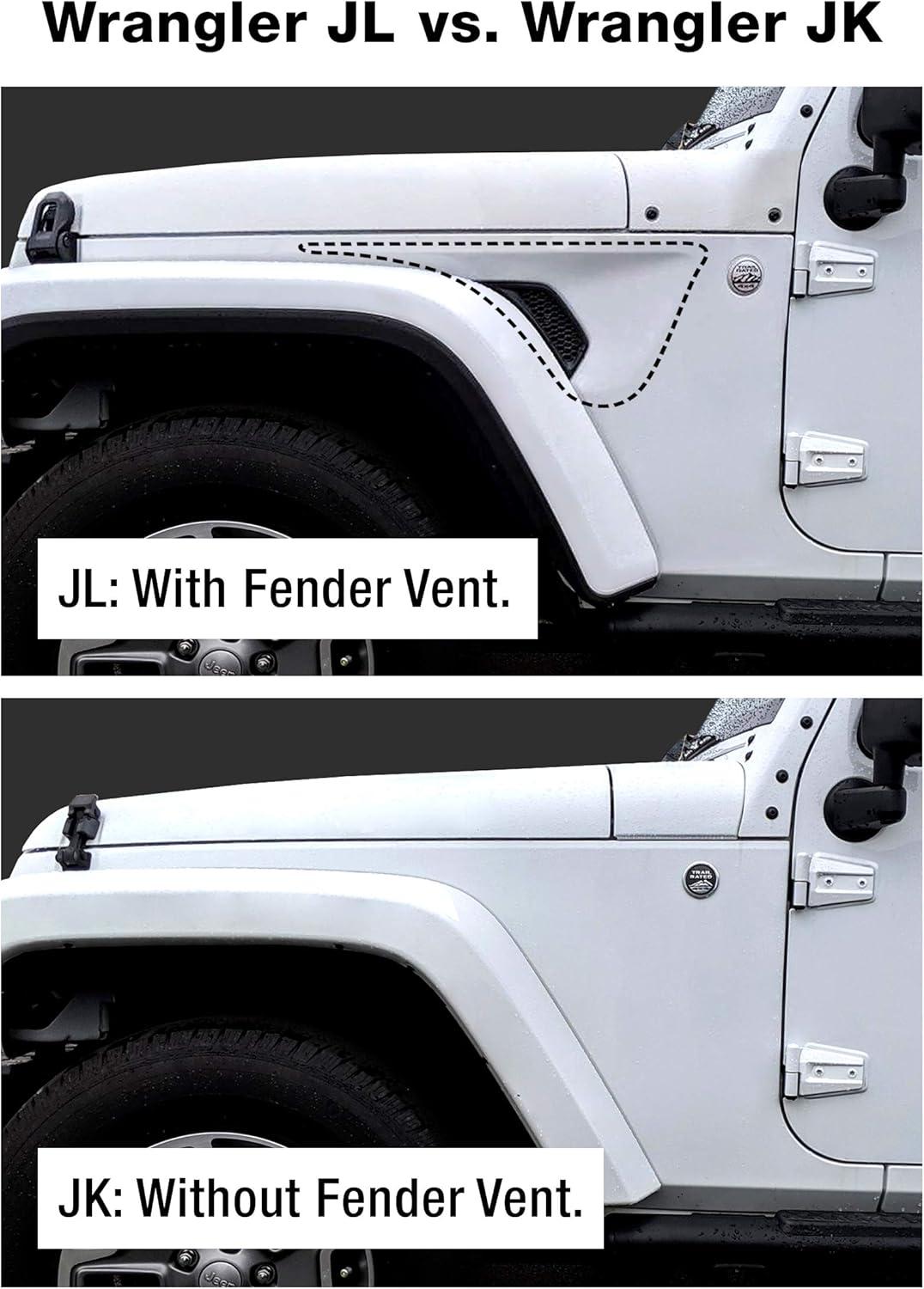 imageTYGER Towing Combo 2inch Receiver Hitch ampamp Wiring Harness ampamp Hitch Cover Fits 20072018 Wrangler JK 2Dr ampamp 4Dr Exclude 2018 JL ModelsFit 1826 JL