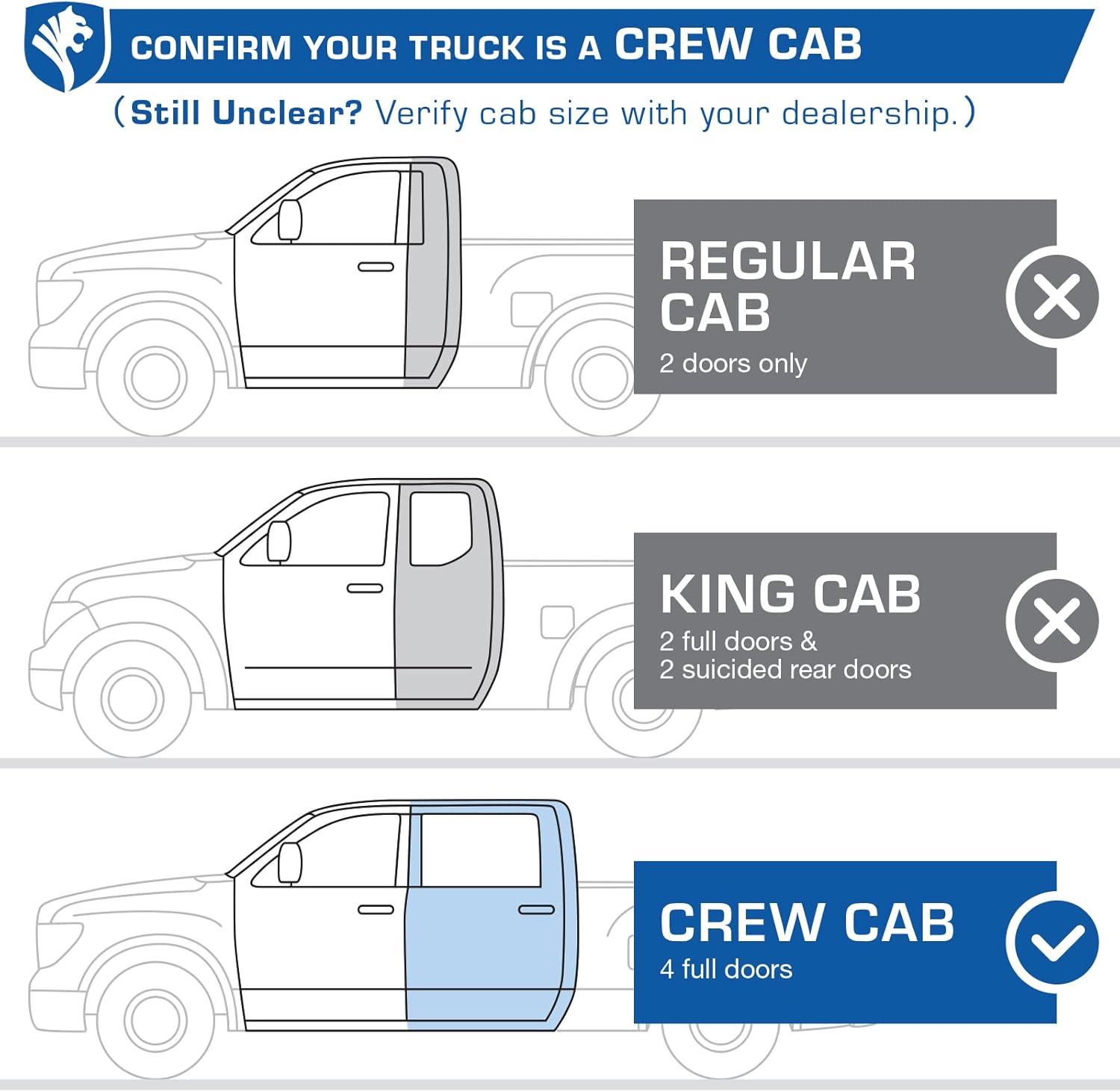 imageTyger Auto 35quot Rider Running Boards Compatible with 2004201520172024 Nissan Titan 20162024 Titan XD Crew Cab TGSS2N35108 Side Step Rail Nerf Bars