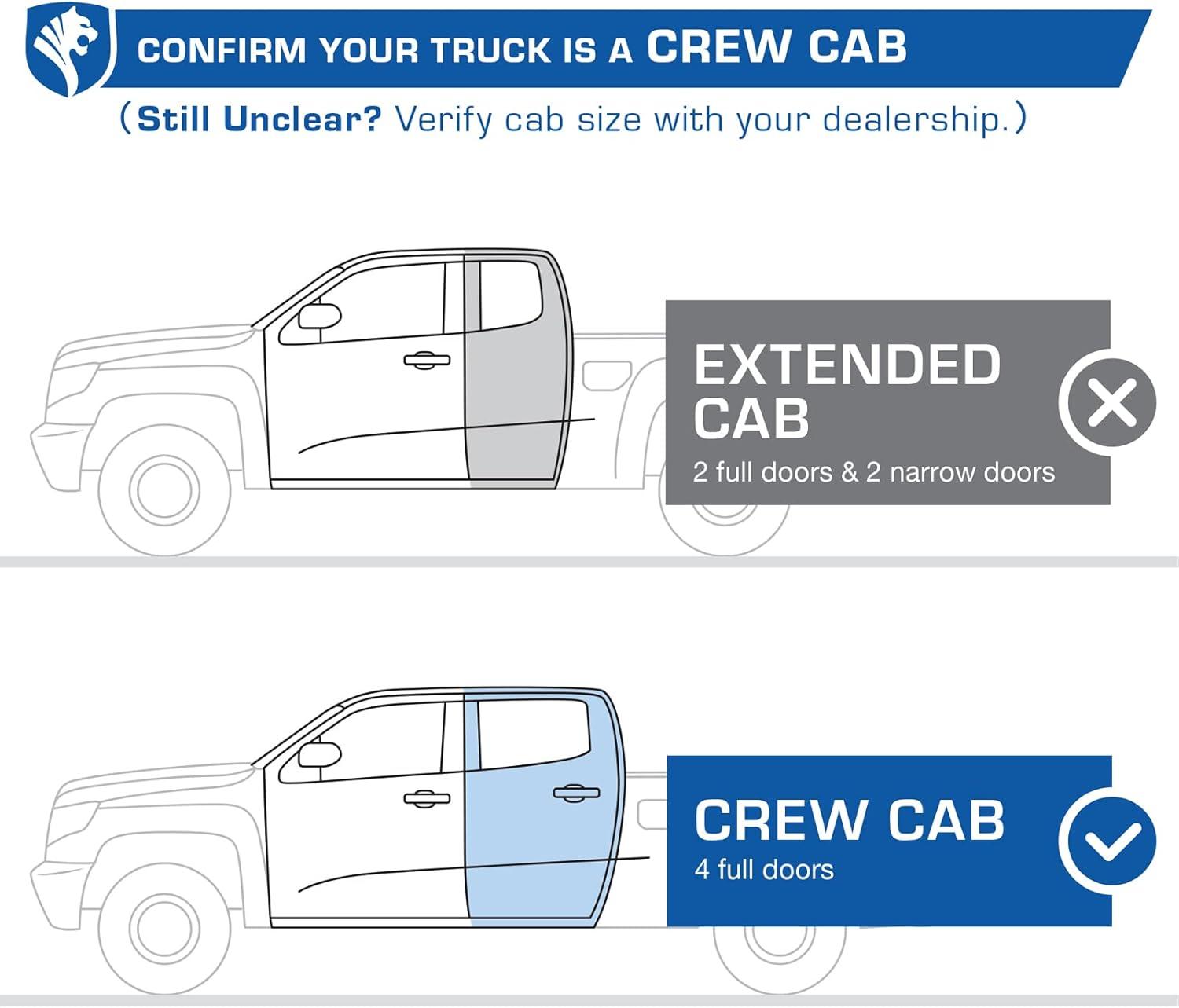 imageTyger Auto 35quot Rider Running Boards Compatible with 20152026 Chevy Colorado GMC Canyon  Crew Cab  TGSS2C35168  Side Step Rail Nerf BarsStainless Steel