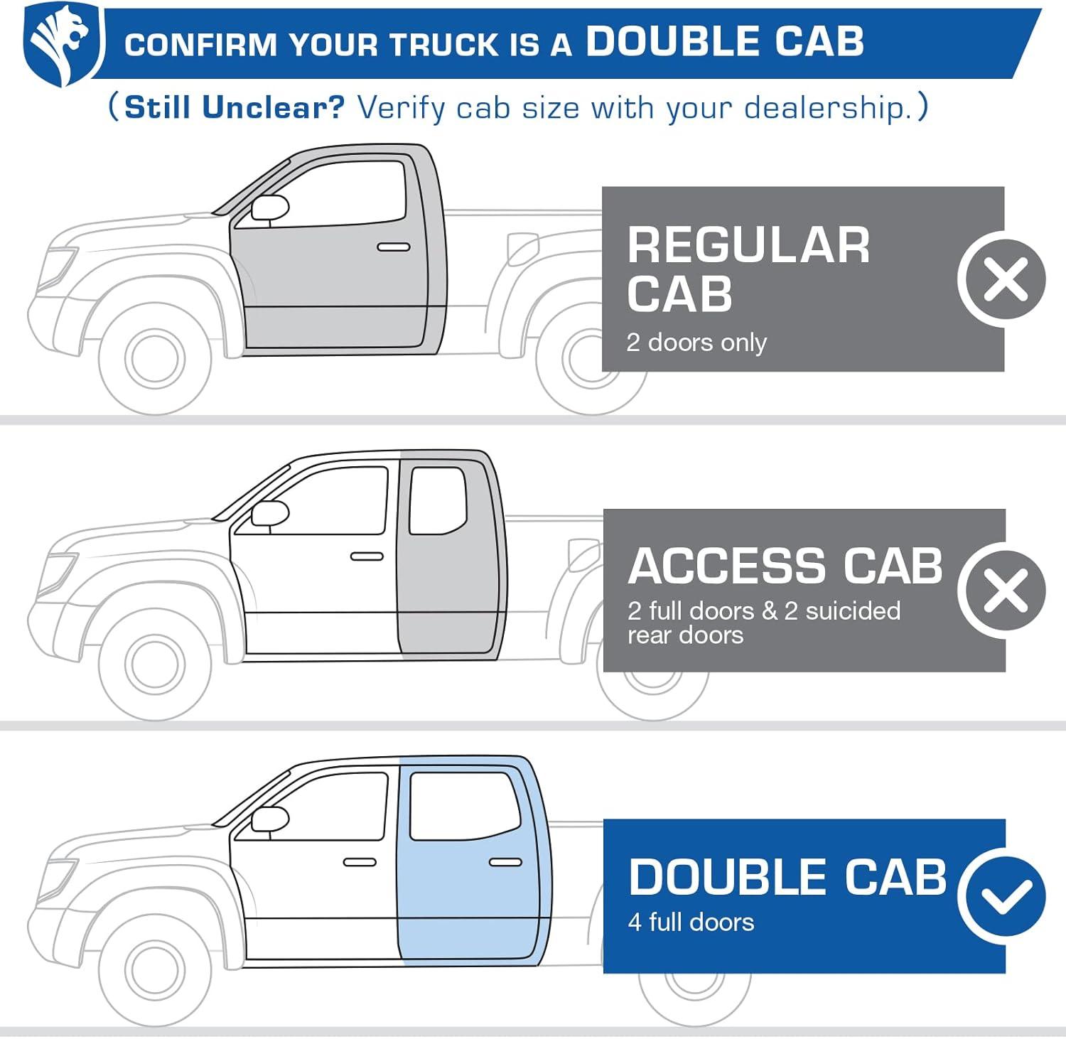imageTyger Auto 35quot Rider Running Boards Compatible with 20242026 Toyota Tacoma  XtraCab  TGSS2T36718  Side Step Rail Nerf BarsDouble Cab