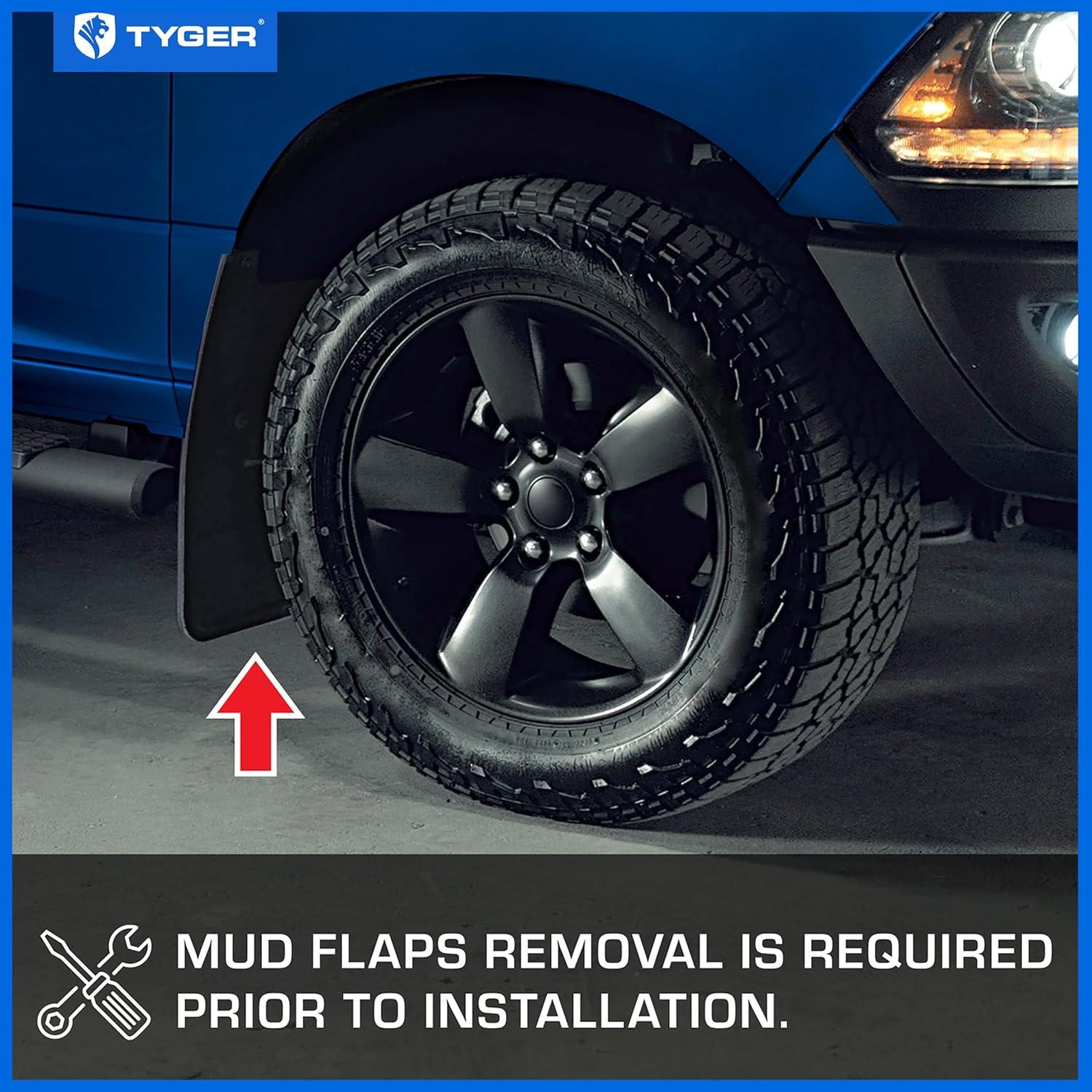 imageTyger Auto Fender Flare Compatible with 19992006 Chevy Silverado GMC Sierra 1500 2500 3500HD 2007 Classic Fleetside FineTextured Black Paintable Factory Style 4pc  TGFF6C4218