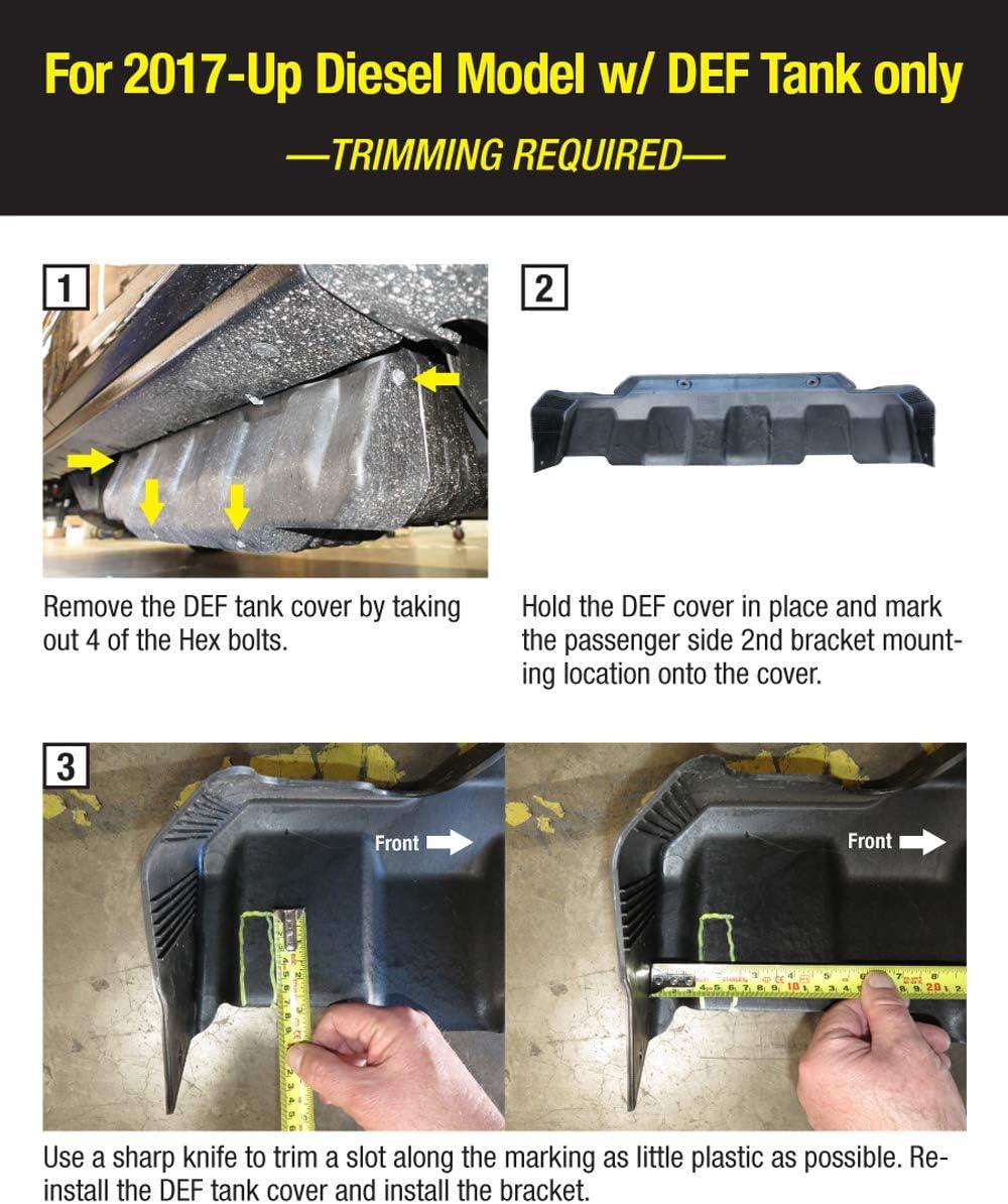imageTyger Auto Star Armor Compatible with 20072018 Chevy Silverado GMC Sierra 1500 20072019 2500 3500HD 2019 LD  Limited  Crew Cab  TGAM2C20128  Side Step Rails Nerf Bars Running BoardsStar Armor