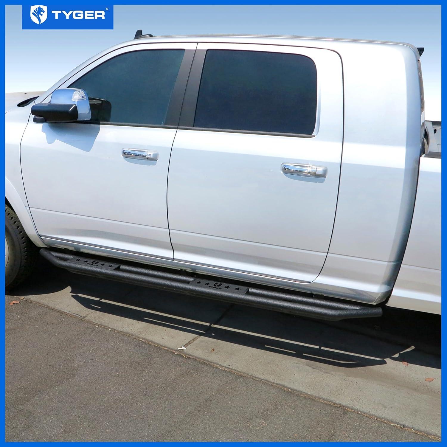 imageTyger Auto Star Armor Compatible with 20102026 Ram 2500 3500  Mega Cab  TGAM2D20198  Side Step Rails Nerf Bars Running Boards