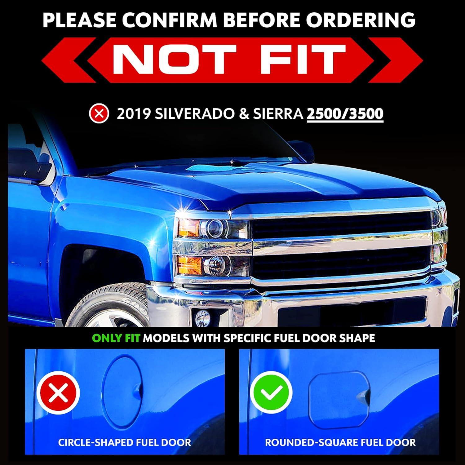 imageTyger Auto Star Armor Compatible with 20192026 Chevy Silverado GMC Sierra 1500 20202026 2500 3500HD  Crew Cab  TGAM2C20248  Side Step Rails Nerf Bars Running BoardsStar Armor
