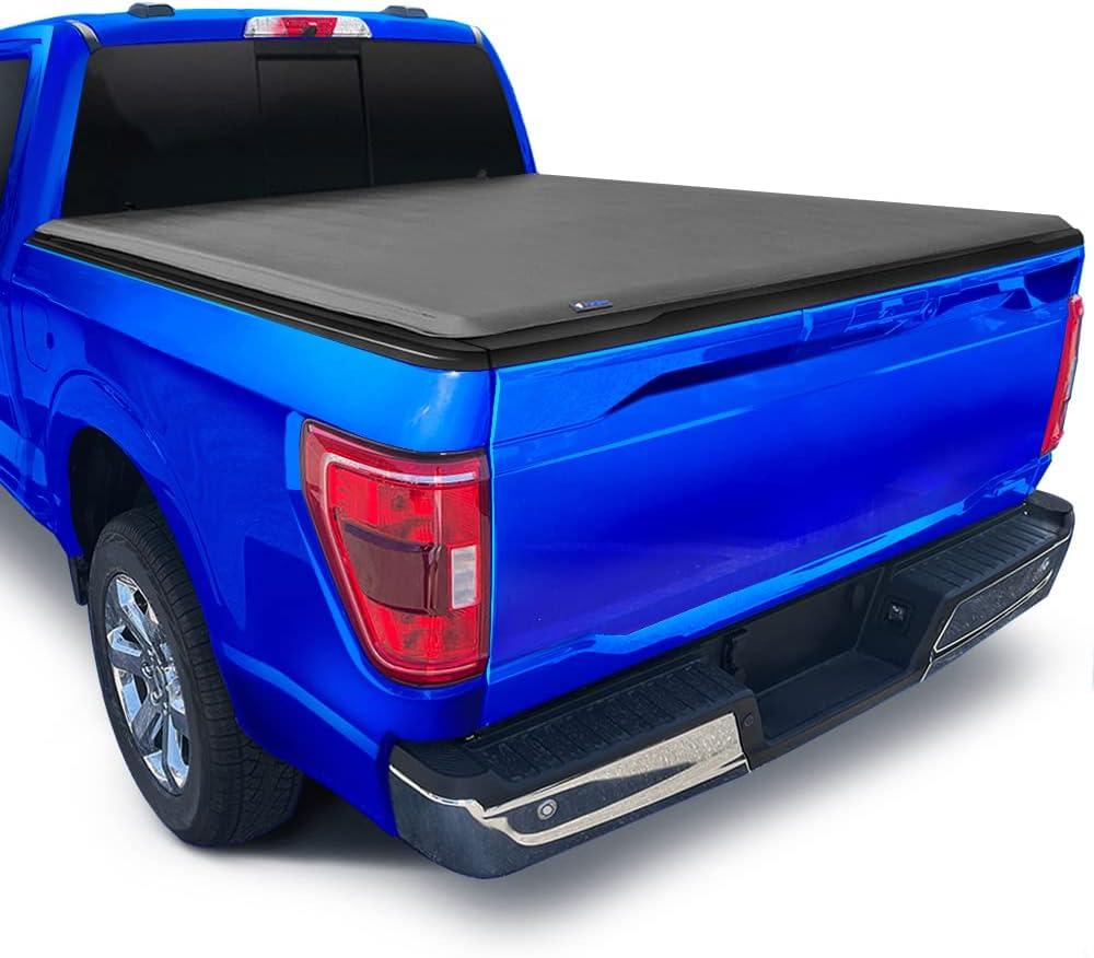 imageTyger Auto T1 Soft Roll Up Truck Bed Tonneau Cover Compatible with 19992016 Ford F250 F350 Super Duty  Styleside 8 Bed 97quot  TGBC1F9028  Black19992016 F250  F350