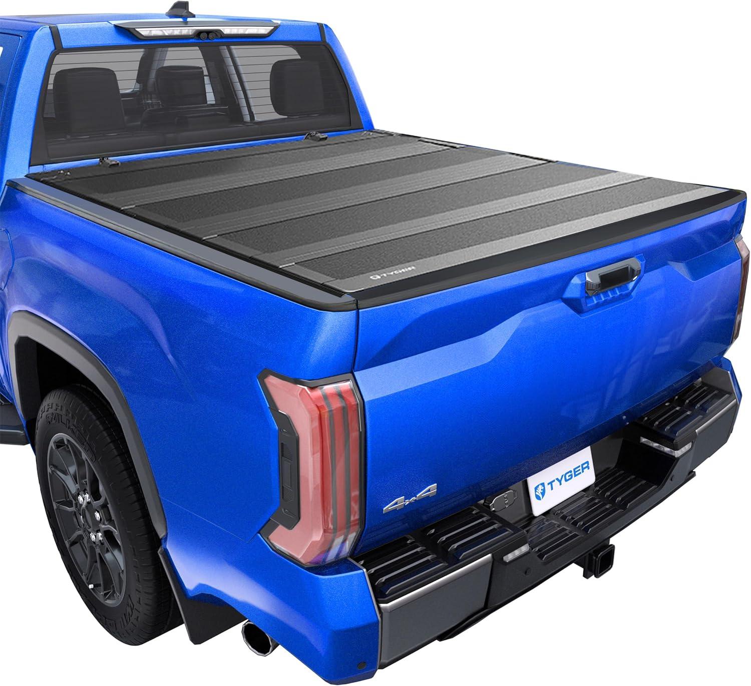 imageTyger Auto T1 Soft Roll Up Truck Bed Tonneau Cover Compatible with 20072013 Toyota Tundra  Fleetside 55 Bed 66quot  TGBC1T9038  Black20222025 Tundra