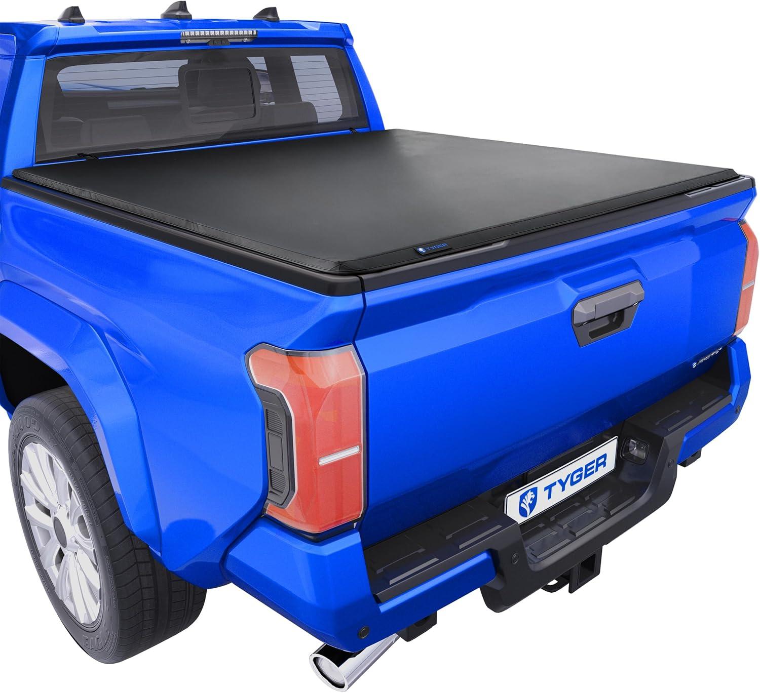 imageTyger Auto T1 Soft Rollup Truck Bed Tonneau Cover Compatible with 20052015 Toyota Tacoma  6 74quot Bed  TGBC1T903720242025 Tacoma
