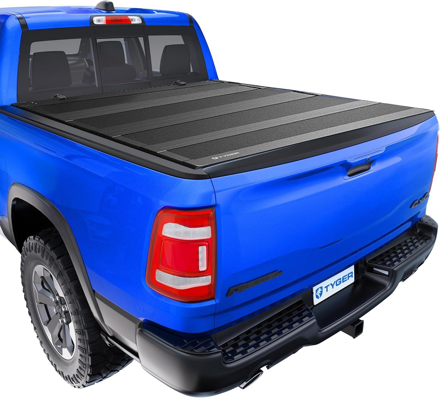 imageTyger Auto T1 Soft Rollup Truck Bed Tonneau Cover Compatible with 20092018 Dodge Ram 1500 20192025 Classic  57quot 67quot Bed  TGBC1D901820192026 1500