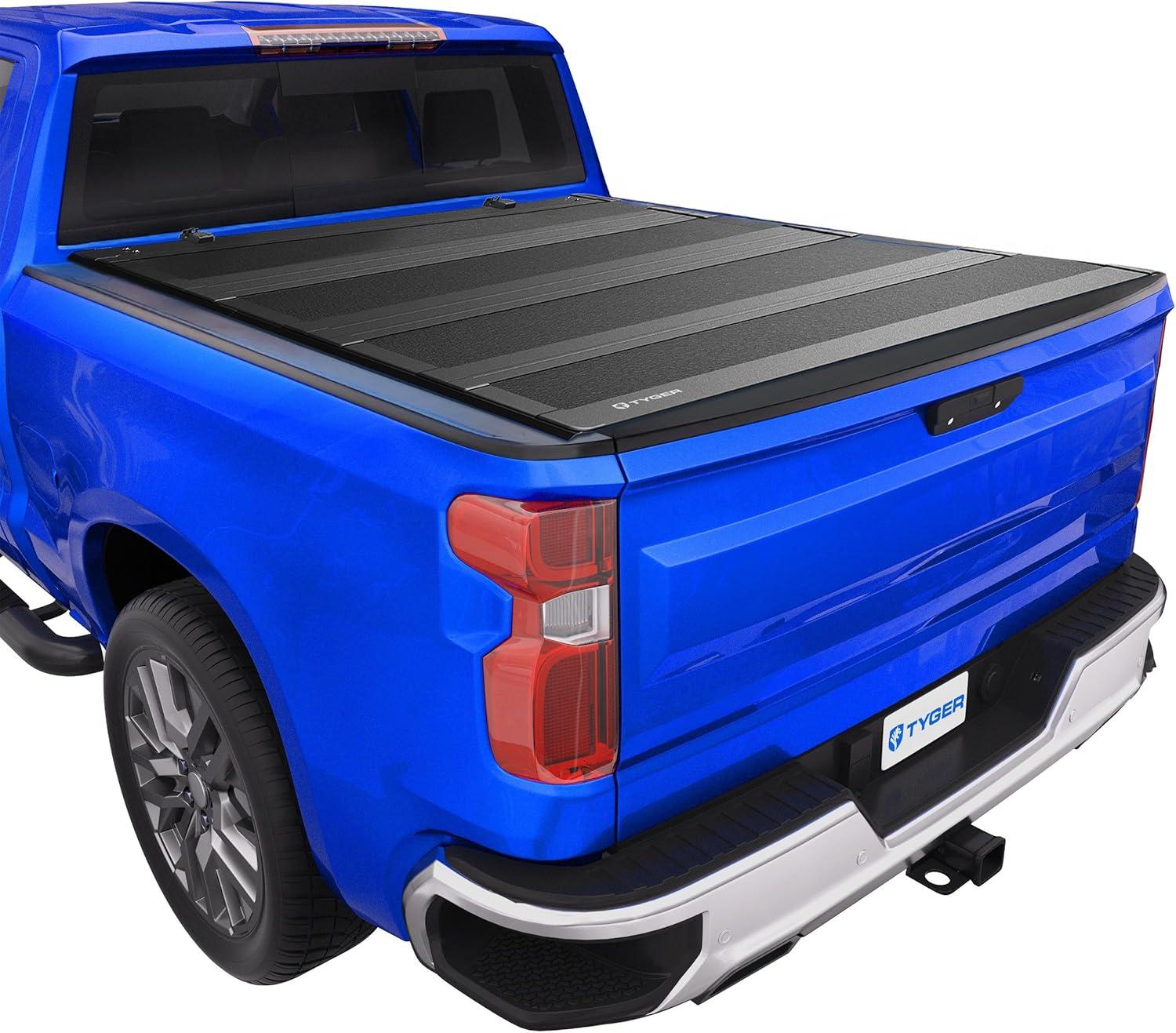 imageTyger Auto T1 Soft Rollup Truck Bed Tonneau Cover Compatible with 20192025 Chevy Silverado GMC Sierra 1500 Not Fit 19 LD 1925 Classic  510quot 70quot Bed  TGBC1C905367ft Bed