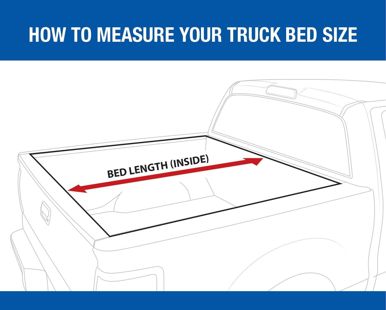 imageTyger Auto T3 Soft Trifold Truck Bed Tonneau Cover Compatible with 20052021 Nissan Frontier 20092012 Suzuki Equator  5 59quot Bed  TGBC3N10285ft Bed