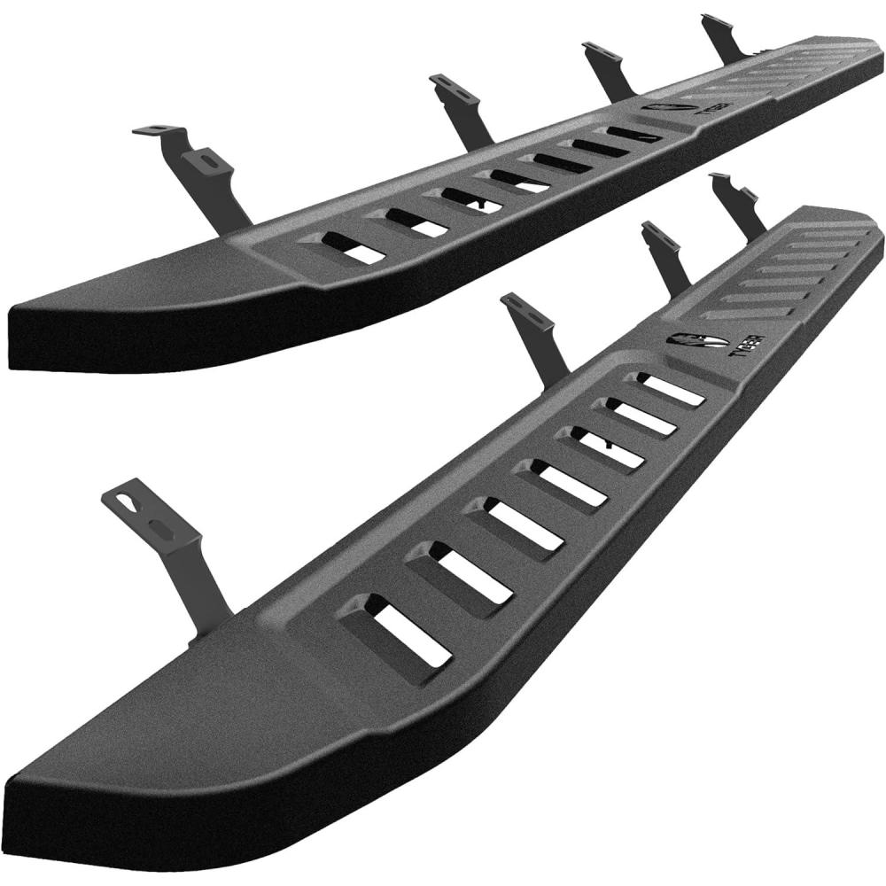 imageTyger Auto 66quot Blade Running Boards Compatible with 20072021 Toyota Tundra  CrewMax  TGBL7T7238  Side Step Nerf Bars