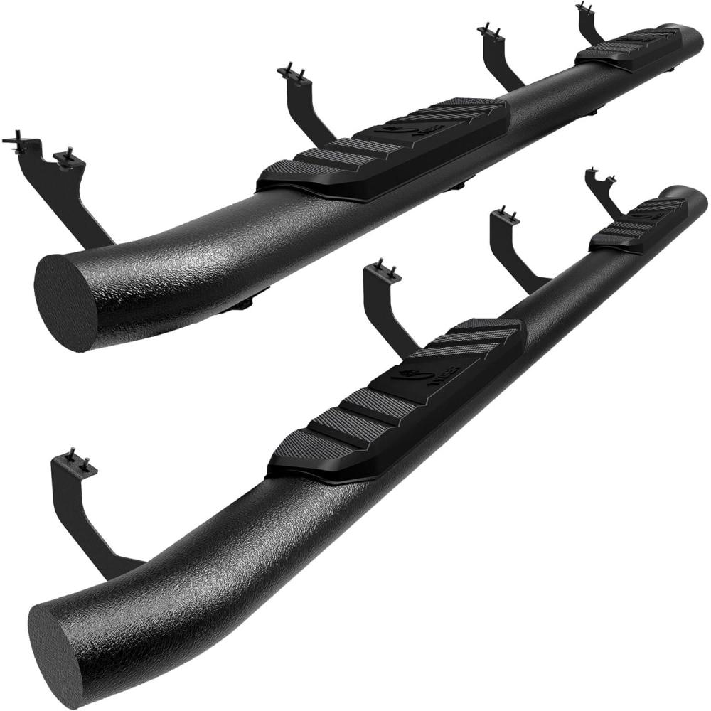 imageTyger Auto Star Armor Compatible with 20222026 Toyota Tundra  CrewMax  TGAM2T20748  Side Step Rails Nerf Bars Running BoardsTyger Rider