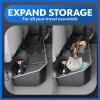 imageTyger Auto Rear Under Seat Storage Box Compatible with 20192025 Chevy Silverado 1500GMC Sierra 1500 20202025 2500 3500  Double Cab ampamp Crew Cab  CustomFit Cargo Organizer Console  TGCB5C88381925 SilveradoSierra Double  Crew Cab
