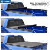 imageTyger Auto T1 Soft Rollup Truck Bed Tonneau Cover Compatible with 20212025 Ford F150 Lightning  55 67quot Bed  TGBC1F906420152025 F150