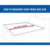 imageTyger Auto T3 Soft Trifold Truck Bed Tonneau Cover Compatible with 20052021 Nissan Frontier 20092012 Suzuki Equator  5 59quot Bed  TGBC3N10285ft Bed