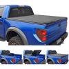 imageTyger Auto T3 TriFold Truck Tonneau Cover TGBC3D1013 Works with 20052011 Dodge Dakota 20062008 Mitsubishi Raider  Fleetside 53 Bed  Fit Models Without Utility Track SystemBlack55ft Bed