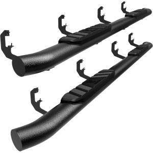 imageTyger Auto 35quot Rider Running Boards Compatible with 20192026 Chevy Silverado GMC Sierra 1500 20202026 2500 3500HD  Crew Cab  TGSS2C35068  Side Step Rail Nerf BarsBlack