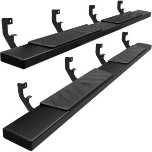 imageTyger Auto 6quot Riser Running Boards Compatible with 20192026 Chevy Silverado GMC Sierra 1500 20202026 2500 3500HD  Crew Cab  TGRS6C60248  Side Step Rails Nerf BarsCrew Cab