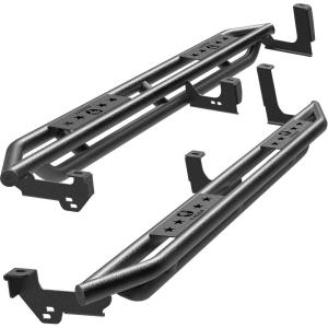 imageTyger Auto Star Armor Compatible with 19992006 Chevy Silverado  GMC Sierra 1500 20012006 2500  3500HD 2007 Classic  Double Cab  TGAM2C20218  Side Step Rails Nerf Bars Running Boards