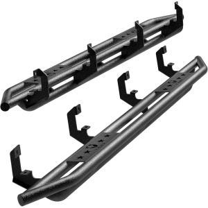 imageTyger Auto Star Armor Compatible with 20192026 Chevy Silverado GMC Sierra 1500 20202026 2500 3500HD  Crew Cab  TGAM2C20248  Side Step Rails Nerf Bars Running BoardsStar Armor