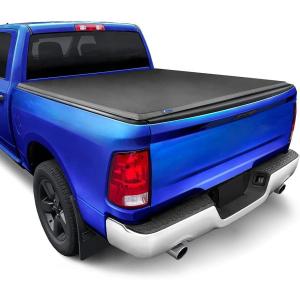 imageTyger Auto T1 Soft Rollup Truck Bed Tonneau Cover Compatible with 20092018 Dodge Ram 1500 20192025 Classic  57quot 67quot Bed  TGBC1D901820022018 1500 20192025 Classic 0325 25003500