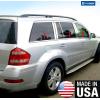 imageMade in USA Compatible with 20072012 MercedesBenz Benz GL320 GL350 GL450 GL550 6Pc Window Sill Trim Overlay
