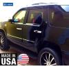 imageMade in USA Compatible with 20072014 Chevy Tahoe 4PC Stainless Steel Chrome Window Sill Trim Overlay