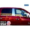 imageMade in USA Compatible with 20092018 Dodge Ram CrewMega Cab 4PC Window Sill Trim 12 2013 2014 2015 2016