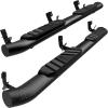 imageTyger Auto 35quot Rider Running Boards Compatible with 20102018 Dodge Ram 1500  2500  3500 Ram Classic  Crew Cab  TGSS2D35318  Side Step Rail Nerf BarsTextured Black