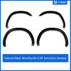 imageTyger Auto Fender Flare Compatible with 20022008 Dodge Ram 1500 20032009 2500 3500 8 Bed FineTextured Black Paintable Factory Style 4pc  TGFF6D4208Black
