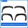 imageTyger Auto Fender Flare Compatible with 20022008 Dodge Ram 1500 20032009 2500 3500 Not Fit 0609 8ft Bed Models FineTextured Black Paintable BoltRiveted Style 4pc  TGFF8D4078