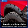 imageTyger Auto Fender Flare Compatible with 20092018 Dodge Ram 1500 20192024 Classic Not fit RT Rebel Warlock Rough Textured Black BoltRiveted Style 4pc  TGFF8D4147Black
