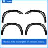 imageTyger Auto Fender Flare Compatible with 20192025 Ram 2500 3500 Smooth Textured Black Paintable BoltRiveted Style 4pc  TGFF8D4418