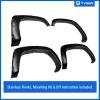imageTyger Auto Fender Flare Compatible with Chevy GMC CK PickupSuburbanBlazerYukonTahoe 2Dr Fleetside Smooth Textured Black Paintable BoltRiveted Style 4pc  TGFF8C4088