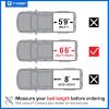 imageTyger Auto T3 Soft Trifold Truck Bed Tonneau Cover Compatible with 20202025 Chevy Silverado GMC Sierra 2500 3500HD  610quot 82quot Bed  TGBC3C1212T4 FlipUp Low Profile Hard Folding