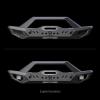 imageTyger Auto TGBP6J85368 Front Bumper Kit with Winch Plate DRing Mount Compatible with 19872006 Jeep Wrangler TJYJ  Textured Black  Rock Crawler
