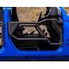 imageTyger Auto TGDR2J62398 Tubular Doors Compatible with 20072018 Jeep Wrangler JK NOT JL 2Doors  Textured Black  Mirror Mount  Front Doors Only