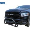 imageTyger Auto TGGD6D60078 Front Bumper Guard Compatible with 20192024 Dodge Ram 1500 Not for Rebel TRX Classic ampamp 2022 Diesel Models  Textured Black  Light Mount  Bull Bar