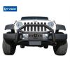 imageTyger Auto TGGD6J60018 Front Bumper Guard Compatible with 20102018 Jeep Wrangler JK 2 Door ampamp 4 Door Excl Winter Edition  Textured Black  Light Mount  Bull Bar