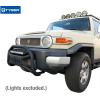 imageTyger Auto TGGD6T60078 Front Bumper Guard Compatible with 20072014 Toyota Fj Cruiser  Textured Black  Light Mount  Bull Bar