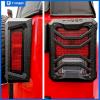 imageTyger Auto TGTG7J83338 Tail Light Guards Covers Compatible with 20072018 Jeep Wrangler JK Not for JL  Textured Black  Cast Aluminum Alloy  Powder Coated