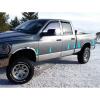 imageMade in USA Compatible with 20022008 Dodge Ram Quad Cab Short Bed Rocker Panel Chrome Stainless Steel Body Side Moulding Molding Trim Cover 8quot Wide 12PC