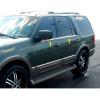 imageMade in USA Compatible with 20032015 Ford Expedition WKeypad 4PC Stainless Steel Chrome Window Sill Trim Overlay