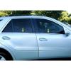 imageMade in USA Compatible with 20062011 Mercedes Benz ML320 ML350 ML430 4pcs Stainless Steel Window Sill Overlay