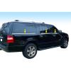 imageMade in USA Compatible with 20072017 Ford Expedition EL Longer WKeypad Cutout 6PC Window Sill Overlay