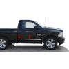 imageMade in USA Compatible with 20092018 Dodge Ram Regular Cab 15 Wide 4PC Generic Body Side Molding Trim