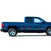 imageMade in USA Compatible with 20142018 GMC Sierra Double Cab 58 Bed Body Side Molding Trim Below Body Line 1 14 Wide 12PC Overlay