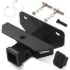 imageTyger Auto Class 3 Trailer Hitch ampamp Cover Kit TGHC3D002B fits 20032018 Dodge Ram 1500 20192025 Classic 20032014 2500 3500 2Inch Receiver Hitch Factory Rear Tow Hitch Towing Combo Black