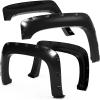 imageTyger Auto Fender Flare Compatible with 20072013 Chevy Silverado 1500 20072014 2500 3500HD Not Fit 07 Classic 65 ampamp 8 Bed Smooth Textured Black Paintable BoltRiveted Style 4pc  TGFF8C4068