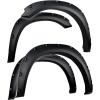 imageTyger Auto Fender Flare Compatible with 20092018 Dodge Ram 1500 20192024 Classic Not fit RT Rebel Warlock Rough Textured Black BoltRiveted Style 4pc  TGFF8D4147Black